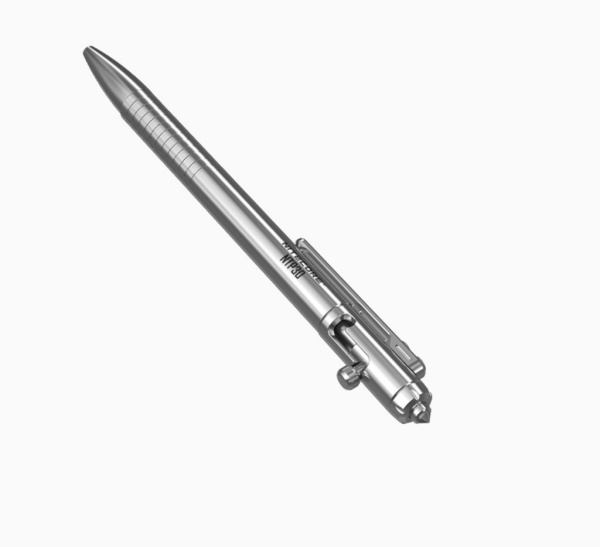Ручка тактическая NITECORE NTP30 Titanium TC4 (Чернила Schneider Gelion 39 Black)
